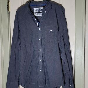 Express Men's Button-up Cotton Shirt - SIZE LG